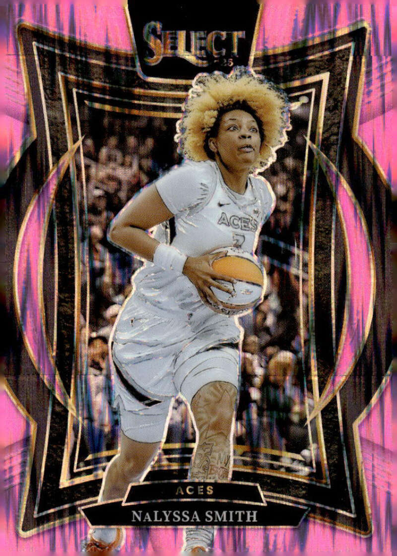 2025 Panini WNBA Select Pink Flash Prizms #55 NaLyssa Smith Concourse NM Near Mint