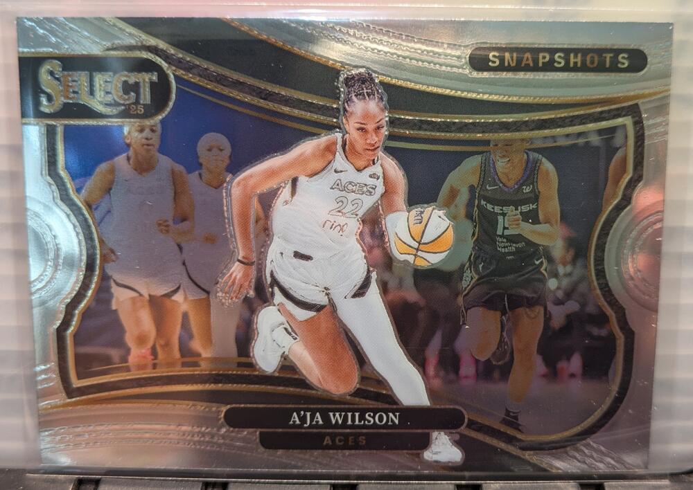 2025 Panini WNBA Select Snapshots #20 A'ja Wilson NM Near Mint